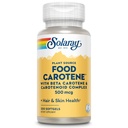 SOLARAY Food Caroten, Vitamin A 10000 IE  Healthy Sunn hud, øyne, antioksidant og immun støtte (200 CT)