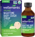 Velvære Organic Nighttime Baby Cough Syrup | Soothes Avslappende Cough på grunn av tørr throat mens du promoterer en fredelig natts søvn*, USDA Organic | 2 Fl Oz, 4 måneders+