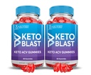 (2 pakke) Apple Cider Vinegar Gummies 1000MG Keto Blast Keto ACV Gummies Avansert Formel Formula Formulert med Pomegranate Beet Juice pulver B12 Vegansk Ikke GMO 120 Gummys