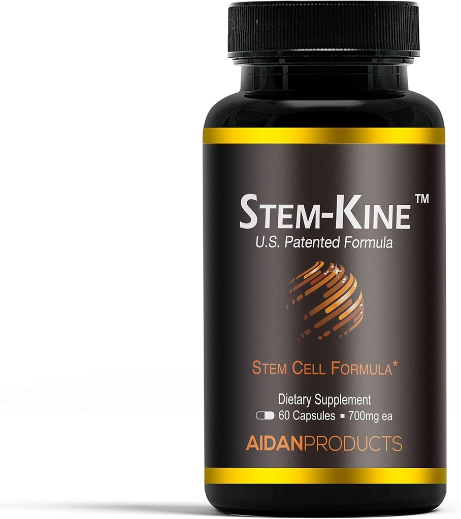 Stem-Kine: Klinisk bevist å øke sirkulerende stemceller, fremme healing og anti-aldring (60 kapsler)