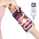 Aoboco AOBOCO Elbow Oppvarming Pad for smertelindring - Elektrisk Elbow Wrap for Tendonitis Tennis Elbow & Arthritis - Auto Sluk & 86°F-158°F Justerbar Tennis Elbow Brace Menn og kvinner, Navy Blå