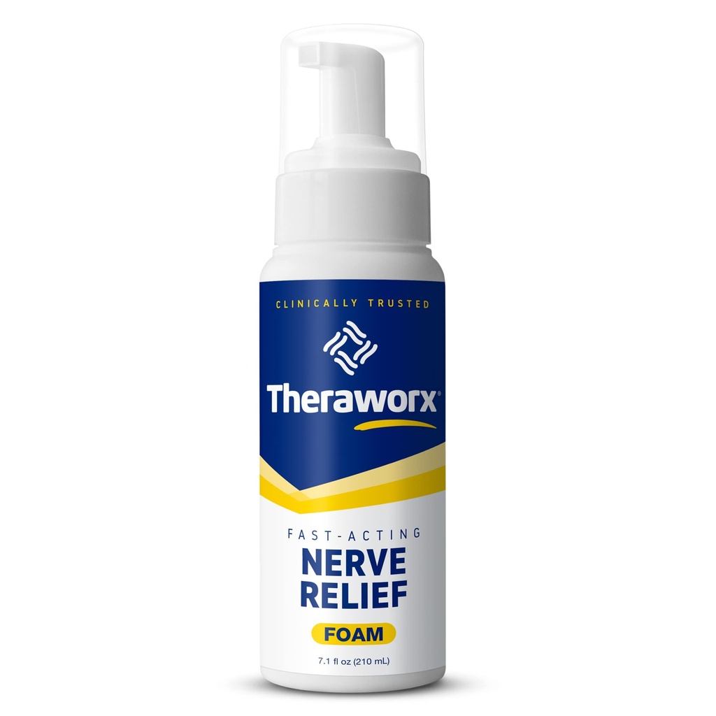 Theraworx rask-virkende nerve relief skum forskjært nerveforstyrrelse - 7.1 oz - 1 greve