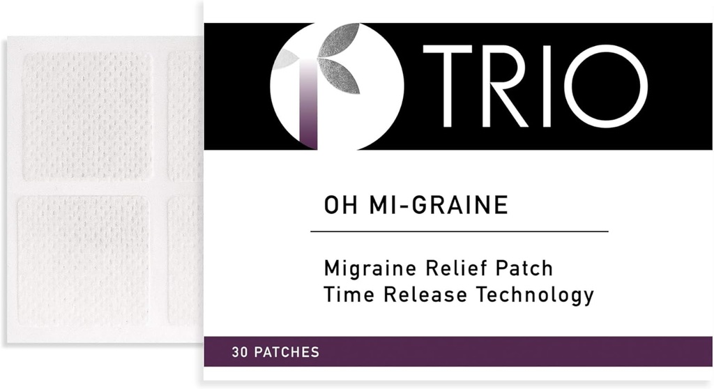 Trio Oh-Mi-korn Migraine Relief Patch