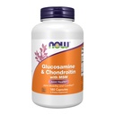 Nå mat Glukosamin 1,1 g, Chondroitin 1,2g, med MSM 300 mg, 180 kapsler (pakke på 2)