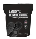 Anthony's Aktivert Charcoal, 1 lb, laget i USA, Ultra Fine, Glutenfri & Mat klasse
