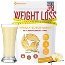 HARMONIFY måltid erstatningshake for kvinner med vanilla flavor, keto friendly, Kosher certfied protein pulver, pre & probiotika for lett digestion, ingen sucralose inkludert, 16,9 Oz