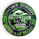 Snowy Summit Alaska Devil's Club Lavender Salve - Håndlaget hudpleie Ødelegging med Lavender - Naturlig muskel Rub med premium, ansvarlig kildet plantemateriale - laget i USA - 2 oz