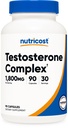 Nutricost Testosteron støtte kompleks (90 kapsler) -1800mg Per servering