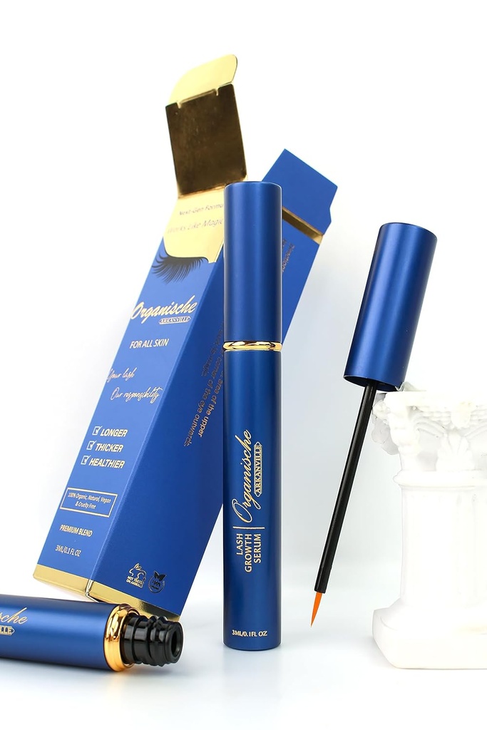 Organic Eyelash Growth Serum, Oppnå dine Drømme Lashs naturlig, Rask Lash Enhancing Serum, USA