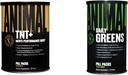 Dyr TNT+ Test Booster, Prostate & Stress Support Greens Klorofyll, Spectra, Prebiotic, Probiotic for Gut & Immune Helse, 30 Telling