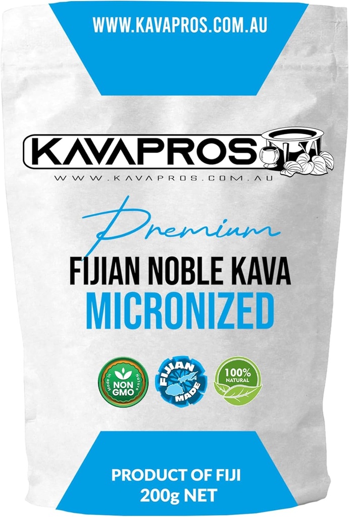 Premium mikronisert Kava ren organisk Fiji Kava pulver laget av 6yr gammel rot