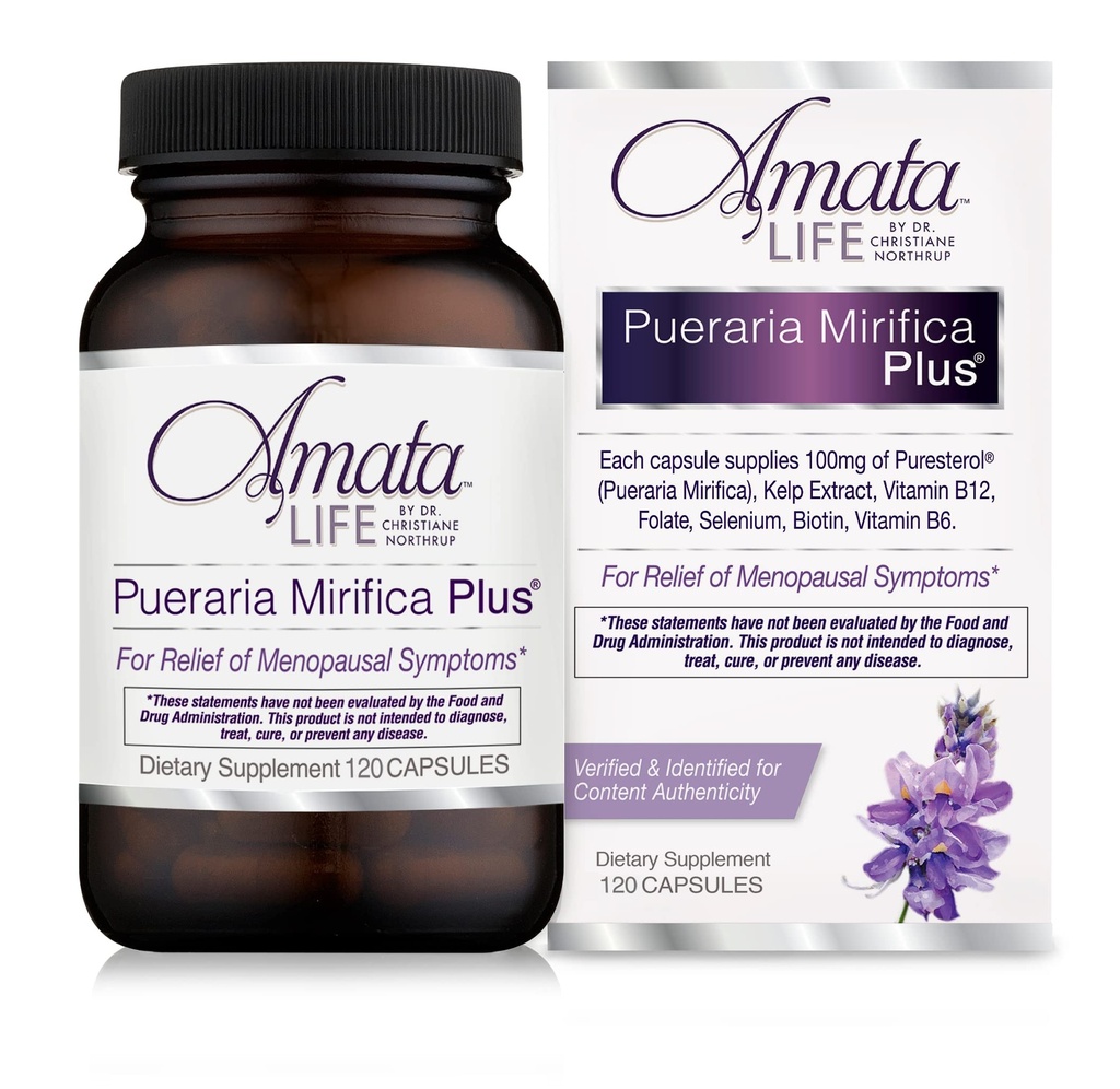 Amata Life av Dr. Christiane Northrup Pueraria Mirifica Plus Capsules 60 Day