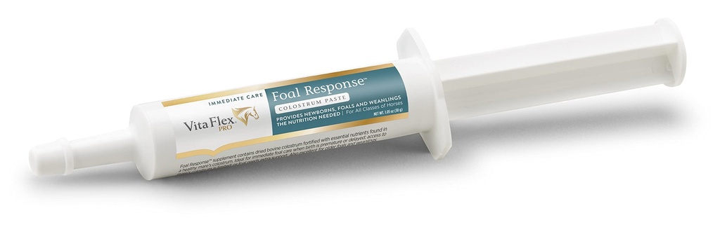 Farnam Vita Flex Pro Foal Supplement og respons, øyeblikkelig omsorg Colossrum Paste 1.05 Ounces