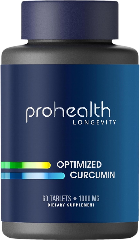 ProHealth Longevity Optimert Curcumin Longvida® - 1000 mg, 60 tabletter