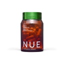 Nue Co. PREBIOTIC + PROBIOTIC Supplement, støtter Gut Helse, Synbiotiske og Spore Basert, IBS Relief, Immunitet og Hud, Vegan, Glutenfri, 60 Kapsler