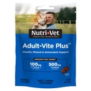 Nutri-Vet Adult-Vite Plus Hund Multivitamin Mykt Chews, Daglig Hund Supplement med vitaminer Mineraler og antioksidanter, støtter huden, immune, ledd, og Gut helse, Tasty Chicken Flavor, 70 greve
