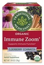 Tradisjonelle medisiner, Organisk immunforsvar Zoom Echinacea Elderbær Te Immune Elderberry, 16 greve (Pack of 2)