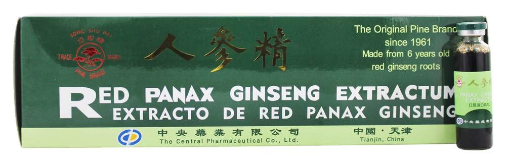 Rød Panax Ginseng Extractum Prince of Peace 30 Vial