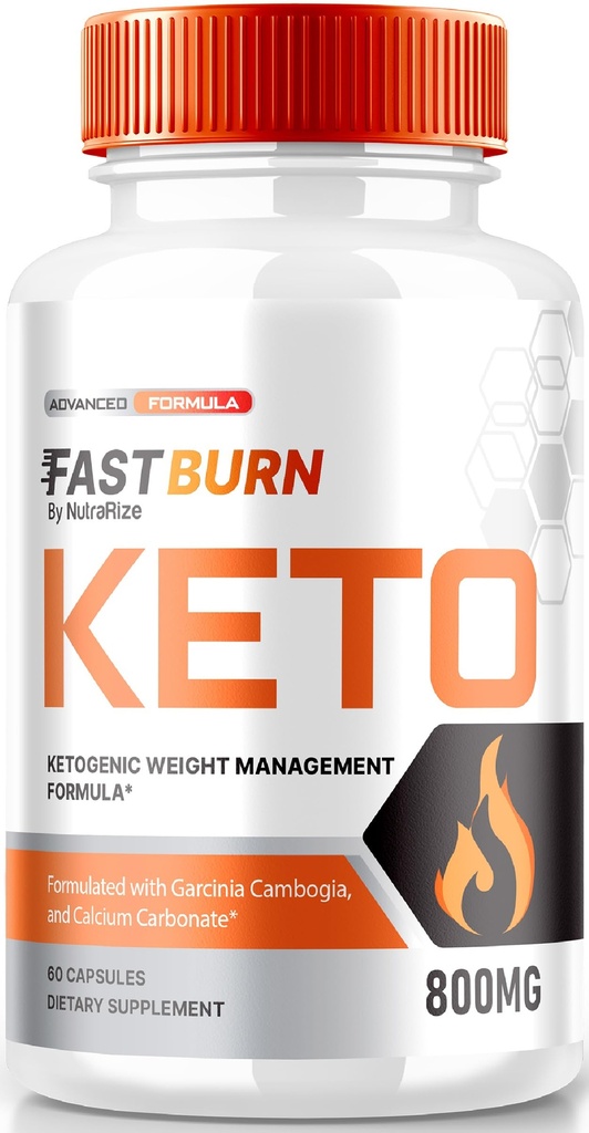 Fast Burn Keto Capsules, FastBurn Advance vekttap støtte, Maks støtte formel, Fast Burn piller, Alt naturlig Keto Supplement, Fast Burn Keto vitaminer, FastBurn Ketos anmeldelser (60 kapsler)