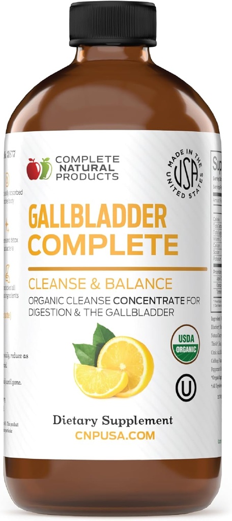 Gallbladder Complete 8oz, Liver Complete 8oz, Organic Chanca Piedra Sensentrat 8oz, Organic Chanca Piedra Kapsler 8oz & Gallblader Complete Bundle