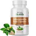 Ashwagandha Root Powder Kapsler 1300 mg, Kapselmetabol støtte for kvinner og menn, Immun & Mood støtte, Ashwamag GMO gratis energi støtte og søvn støtte 90 kapsler