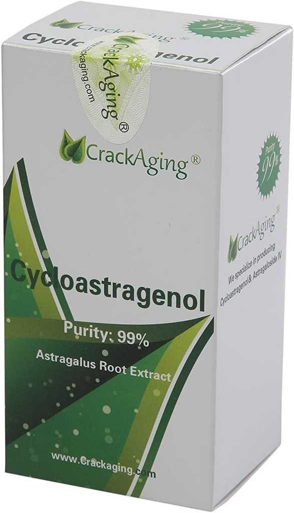 Krassende Super-Absorption Cycloastragenol 98% 5 mg 120 caps Anti-Aging reaktivat & DNA Cell Telomerase Kosttilskudd Styrke Faction Longevity klassisk formel