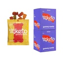 Kiss min Keto Candy Gummy Bjørne 12-Pack + Keto Gummies Fisk 12 Pack