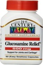 21. århundre glukosamin relief 500 mg, 60 lett å svelge kapsler, (pakke med 3)