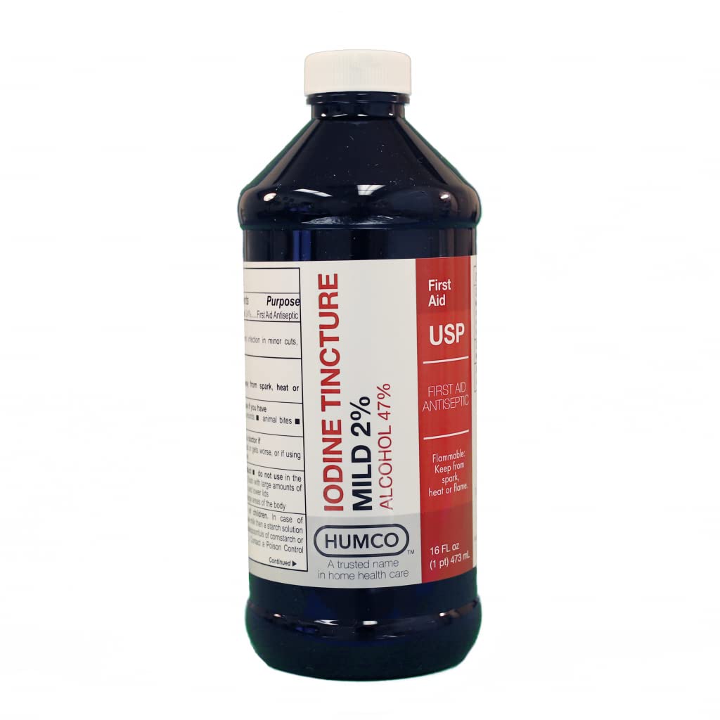 Humco Mild Iodine Tinktur USP - 16 oz