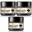 Shilajit ren Himalayan Organic Shilajit Resin - 600mg Maksimal potens Natural Organic Shilajit Resin med 85+ Trace Minerals & Fulvic Acid for energi, immunstøtte, 30 gram (3 Pack)