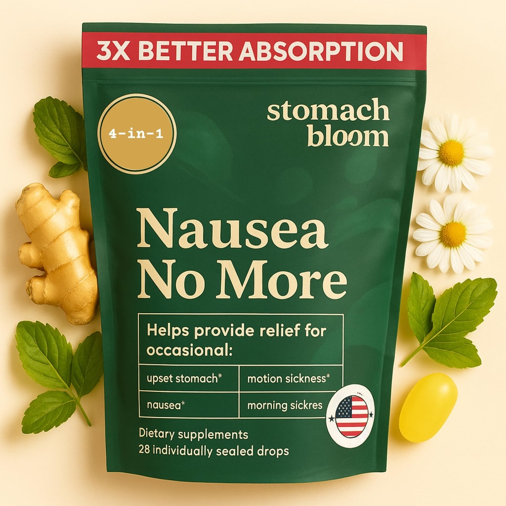 Fast-Acting Ginger for hemmelig relief | Herbal Relief for svangerskapssorg og morgen og bevegelse sykhet | Ginger, sitron, Spearmint & B6. 28 Individuelt forseglet dråper.