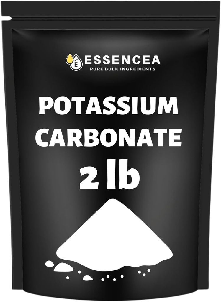 Kaliumkarbonat 2lb ved Essencea ren bulk ingredienser | 100% ren kalium pulver for planter og kosttilskudd (32 euces)
