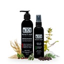 Biotin X Treme Hårvekst Bundle: Naturlig sjampo (8 oz) & Hårrestaurasjonssprøyte - DHT Blocker, Follicle Stimulator, Fargesafe, Sulfate-fri, Paraben-fri for tynn hår og hår tap