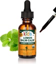 Herb Pharm Kids Certified-Organic alkoholfri sitron balm rolig flytende ekstrakt, 1 Ounce (GLLEMON01)