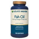 Naturens Wonder Fish Oil 1100mg Omega-3 Fish Oil Supplements for kvinner og menn, EPA & DHA for sunne ledd, hjerte, immunsystem, 120 dagers forsyning av softgels