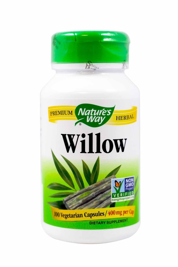 Naturens vei Willow 100 Veg. Caps (pakke med 2)
