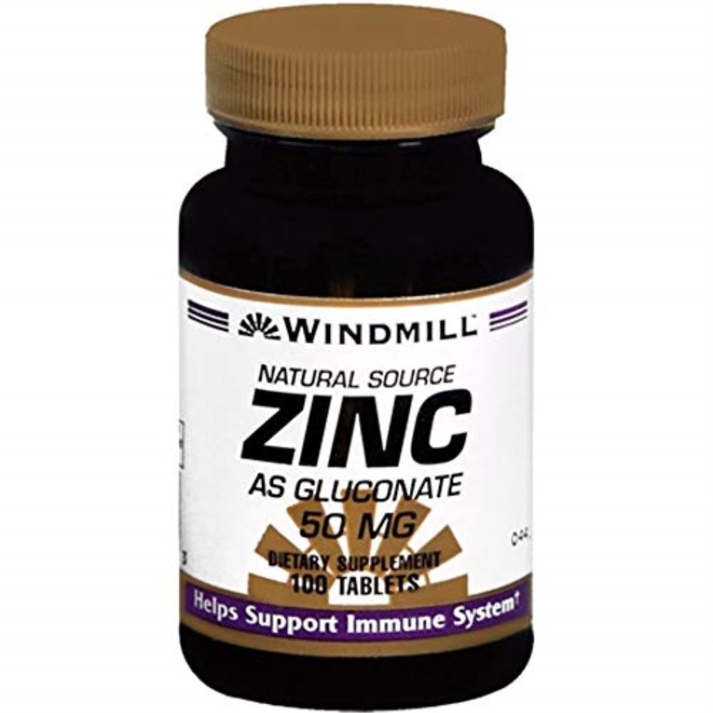 ZINC TAB GLUCONATE 50 MG WMILL Størrelse: 100