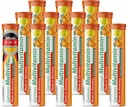 T&D Tysk Multvitamin 10 Vitaminer - 240 Vegan Drink Effervescent Tabletter - Orange Flavor - Laget i Tyskland