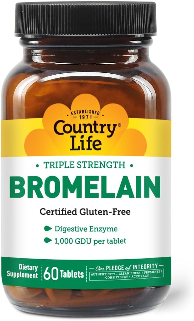 Landeliv - Naturlig Bromelain, 500 mg, 60 tabletter