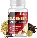 BEBEFEN Goldenseal Root Capsules 2000mg Tradisjonell urt Supplement | Konsentrert ekstrakt | Vegetarisk, ikke-GMO