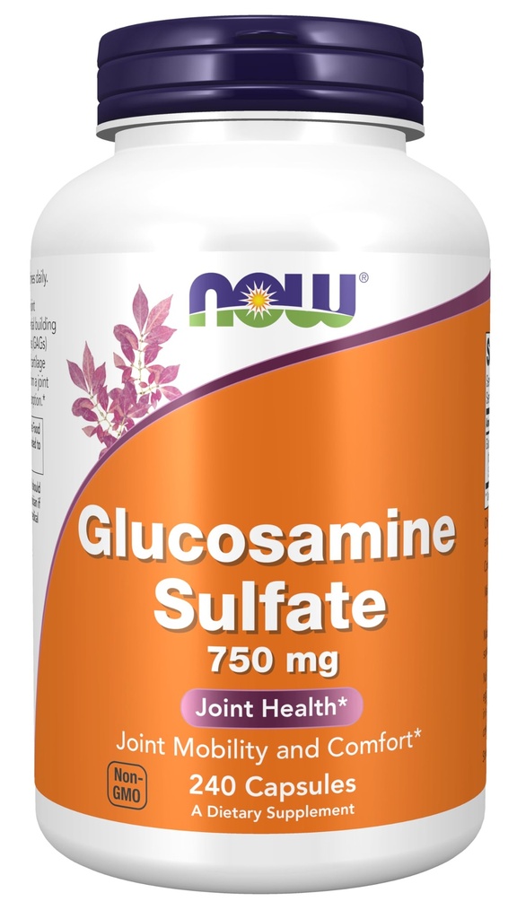 NU Mattilskudd, Glukosaminsulfat 750 mg, med UL kosttilskudd sertifisering, 240 Veg Kapsler