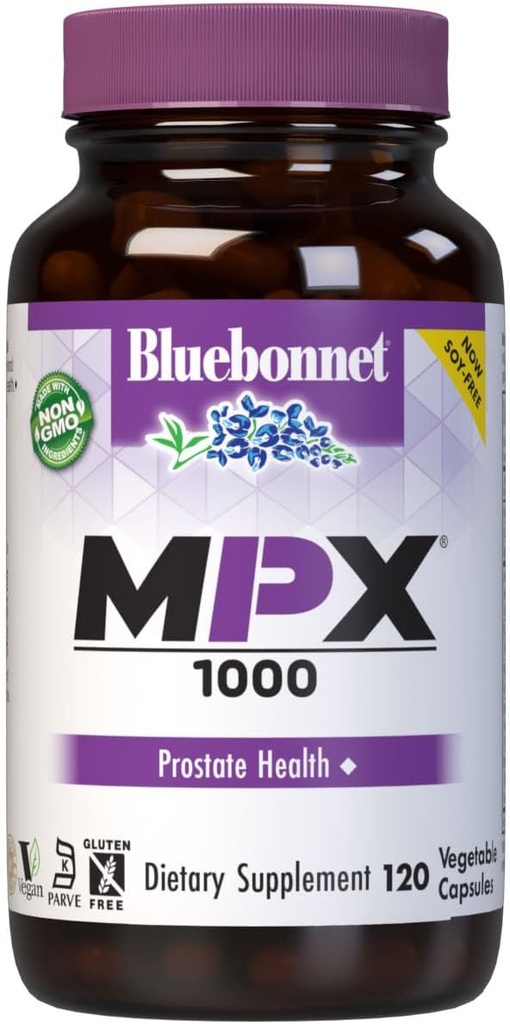BlueBonnet MPX 1000 prostate støtte Supplement, 120 greve