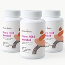 Ren 40:1 Inositol - Myo + D-Chiro Inositol Supplement - for kvinner med fruktbarhet, hud, og menstruasjonssyklus behov - 3 flasker