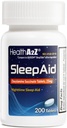 HealthA2Z® søvnhjelp | Doxylamine Succinat 25 mg | (200 greve (pakke med 1))