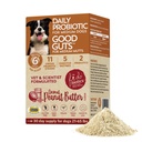 Fidobiotika Gode guts for middels Mutts Probiotiske for hunder, 6 milliarder CFUs, 11 Strains, 5 Digestive Enzymer, 2 Prebiotika, Digestive Gut Helse for hunder, voksen & Puppy Probiotika Supplements (30 dager)