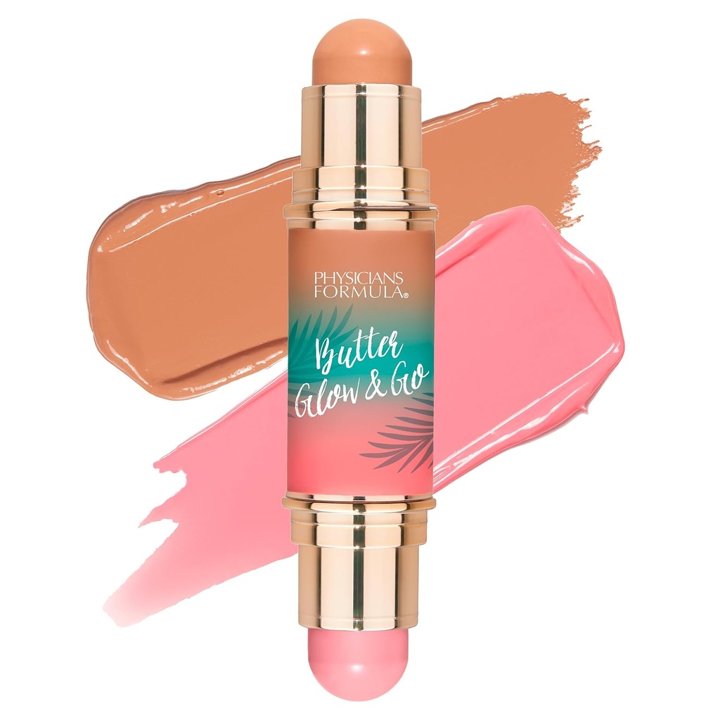 Legene Formula Smør Glow & Go Multiuse Stick, Ultra-kreamisk strålende Finish Formula med Murumuru Butter, Vegan & Cruelty-Free-strandet rosa