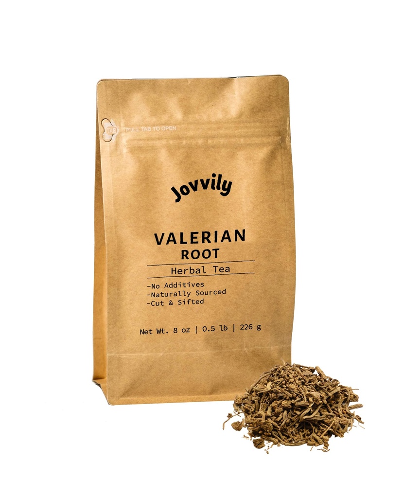 Valerisk rot - 8 oz - Cut & Sifted - Herbal te - Ingen fyllemidler eller tilsetningsmidler