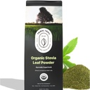 Organic Stevia Powder | 7.05 oz | USDA Organic & Non-GMO | Etisk laget fra Nord-India | Resirkulerbare Kraftposer | Naturlig Stevia | Plante Basert Sukkerfri erstatning