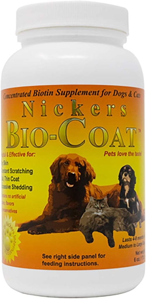 Bio Coat Konsentrert Biotin Supplement - 6 oz