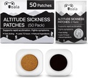 Høyde Sykdomsforebygging Patches | Støtter rask akklimasjon, øker oksygeninntak, bekjemper symptomer | Pack of 50